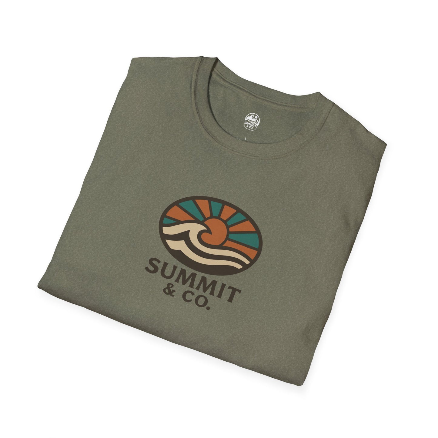Summit&Co. Softstyle Tee-Logo Colored