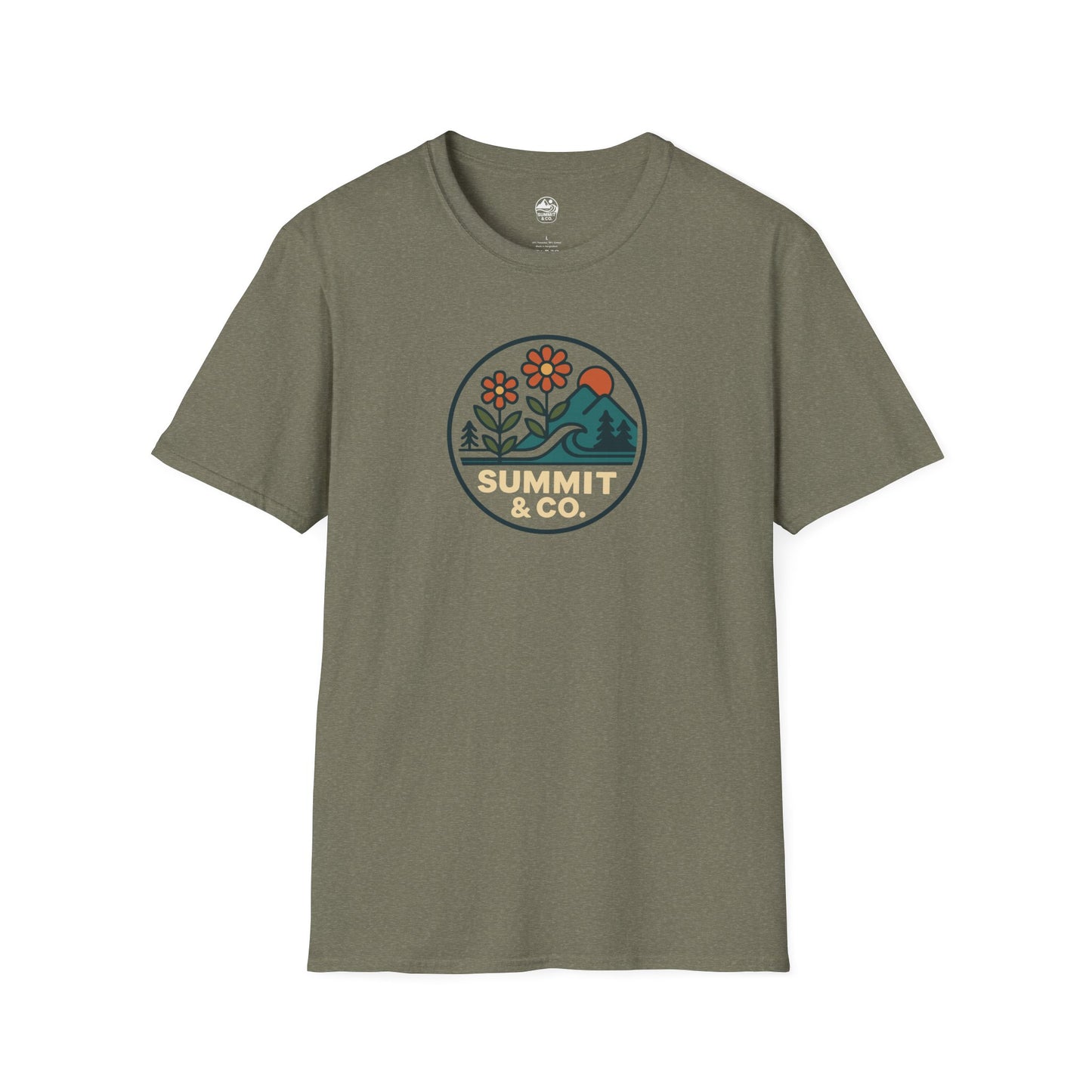 Summit&Co. Softstyle Tee-Floral