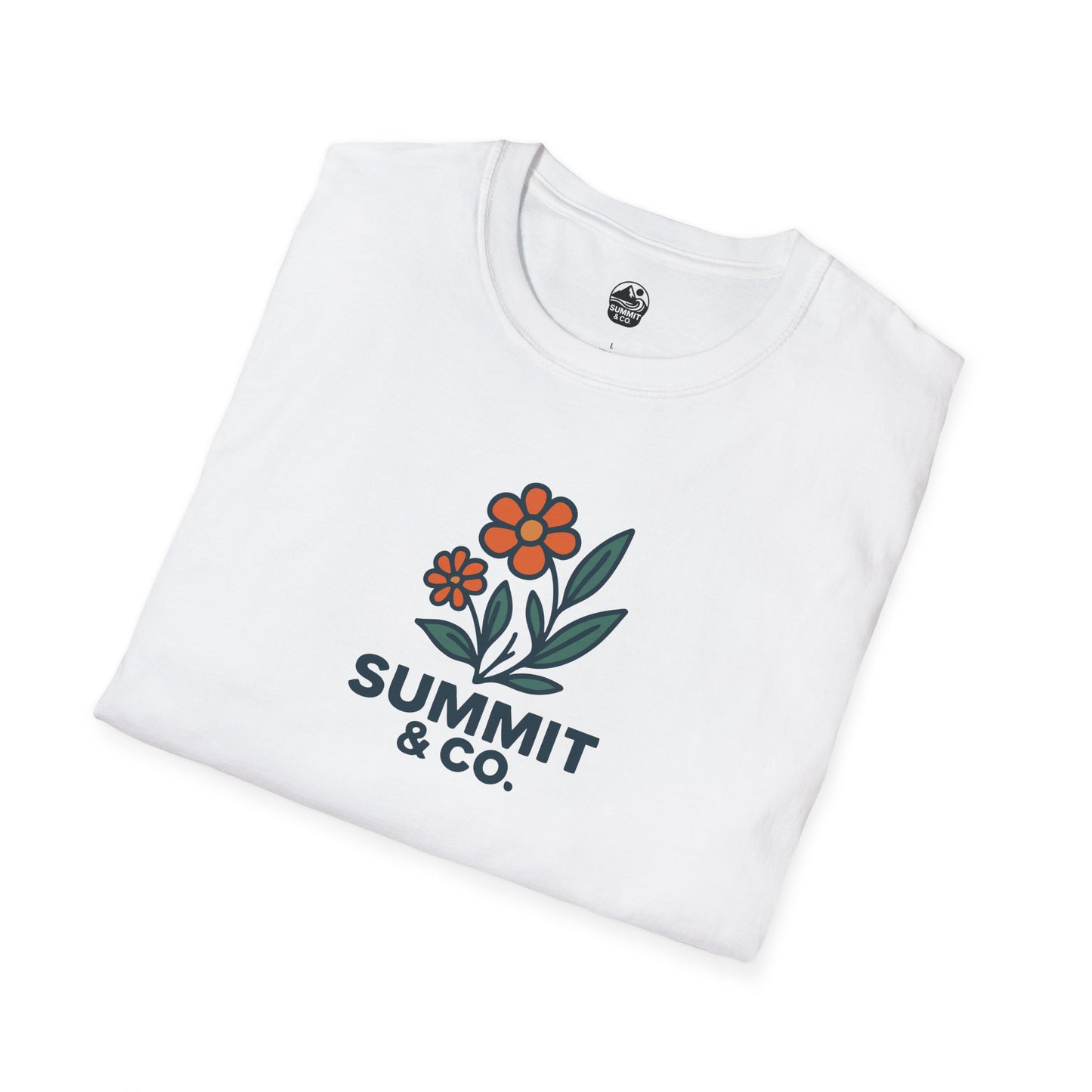 Summit&Co. Softstyle Floral Tee