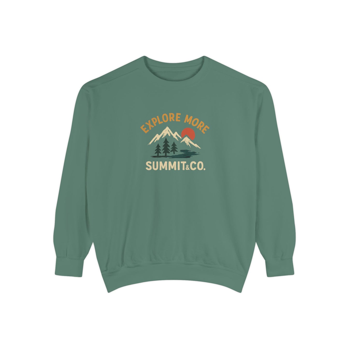 Unisex Garment-Dyed Explore More Sweatshirt