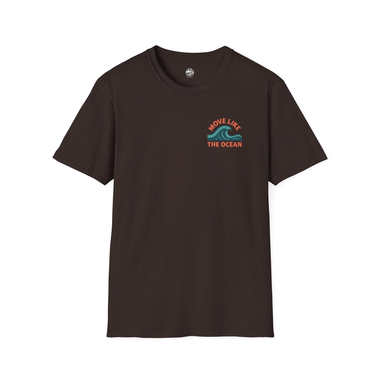 Summit&Co. Softstyle Tee-Surfer Woman (w/Back Design)