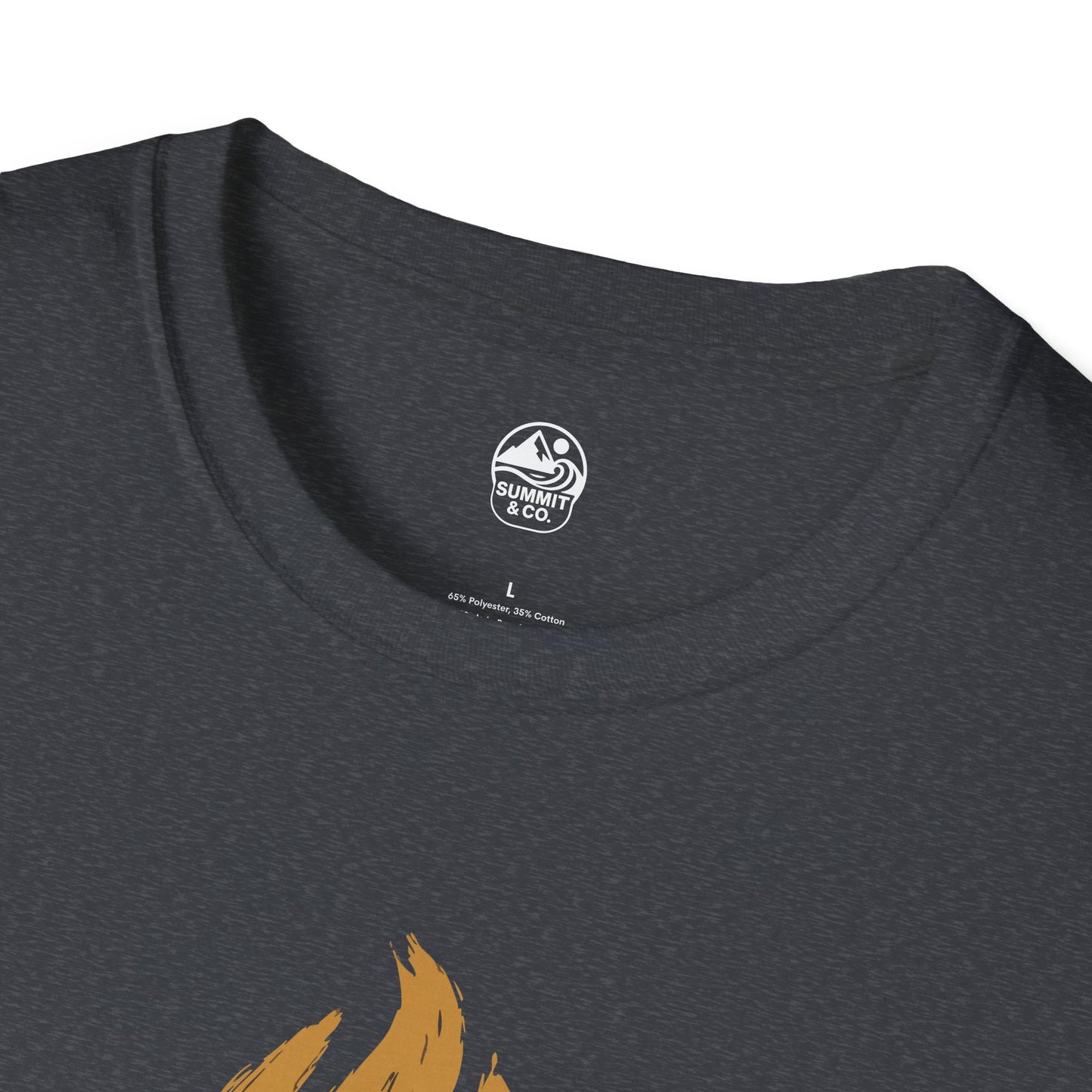 Summit&Co. Softstyle Tee- Brushed Fire