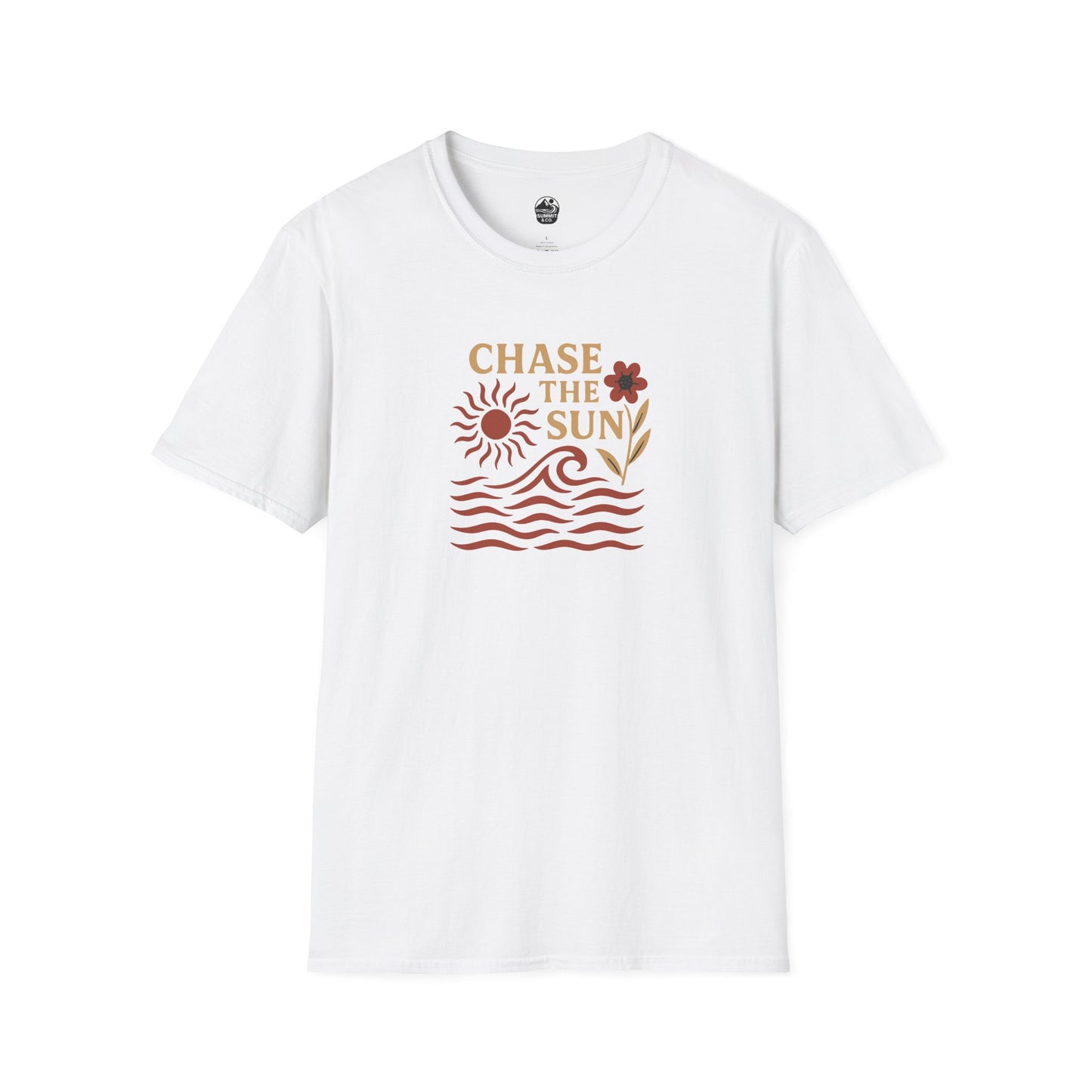 Summit&Co. Softstyle Tee-Chase The Sun (w/Back Design)