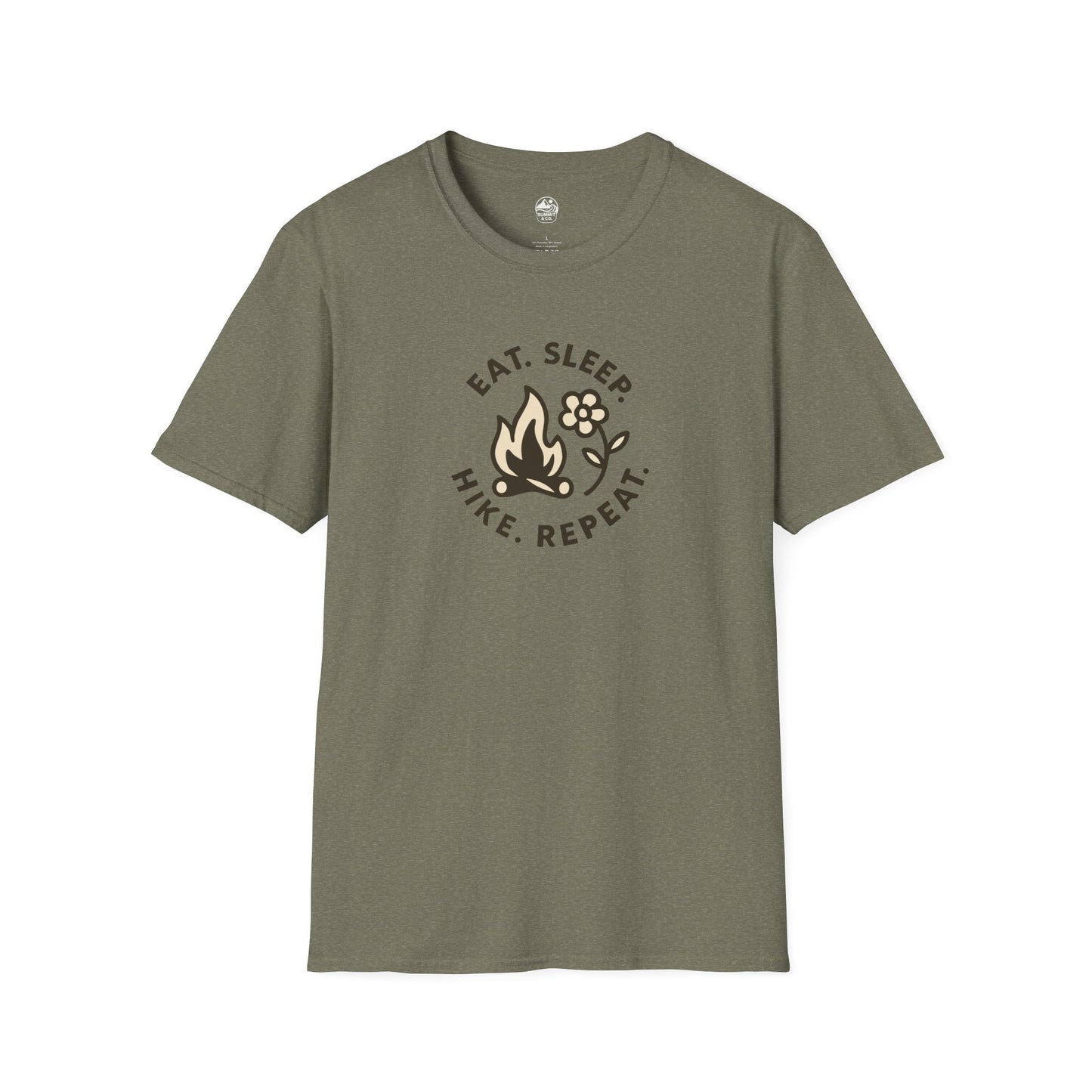 Summit&Co. Eat Sleep Hike Repeat Tee