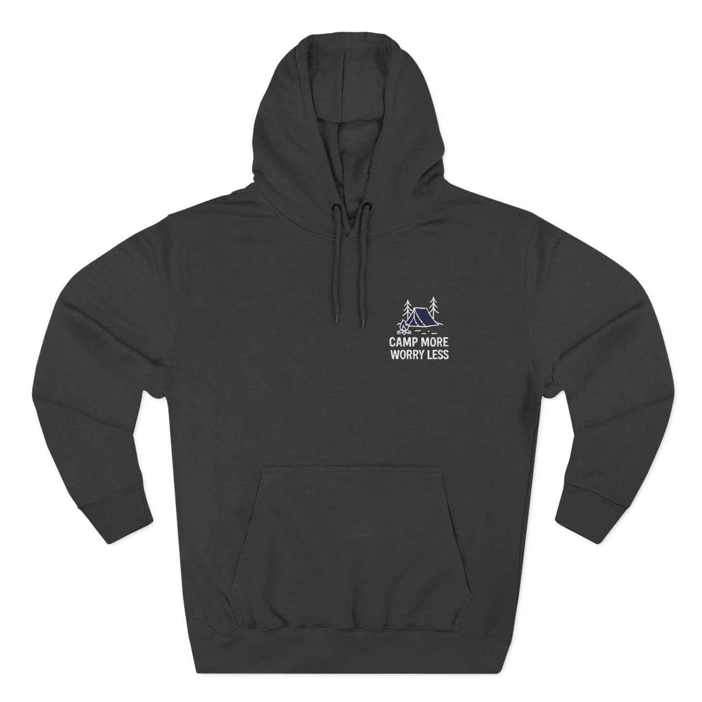 Summit&Co. Women's Embroidery Camp More Worry Less Hoodie
