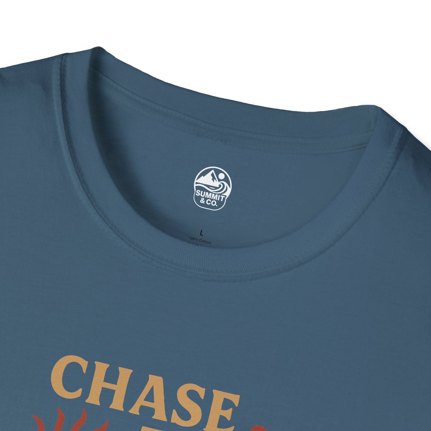 Summit&Co. Softstyle Tee-Chase The Sun (w/Back Design)