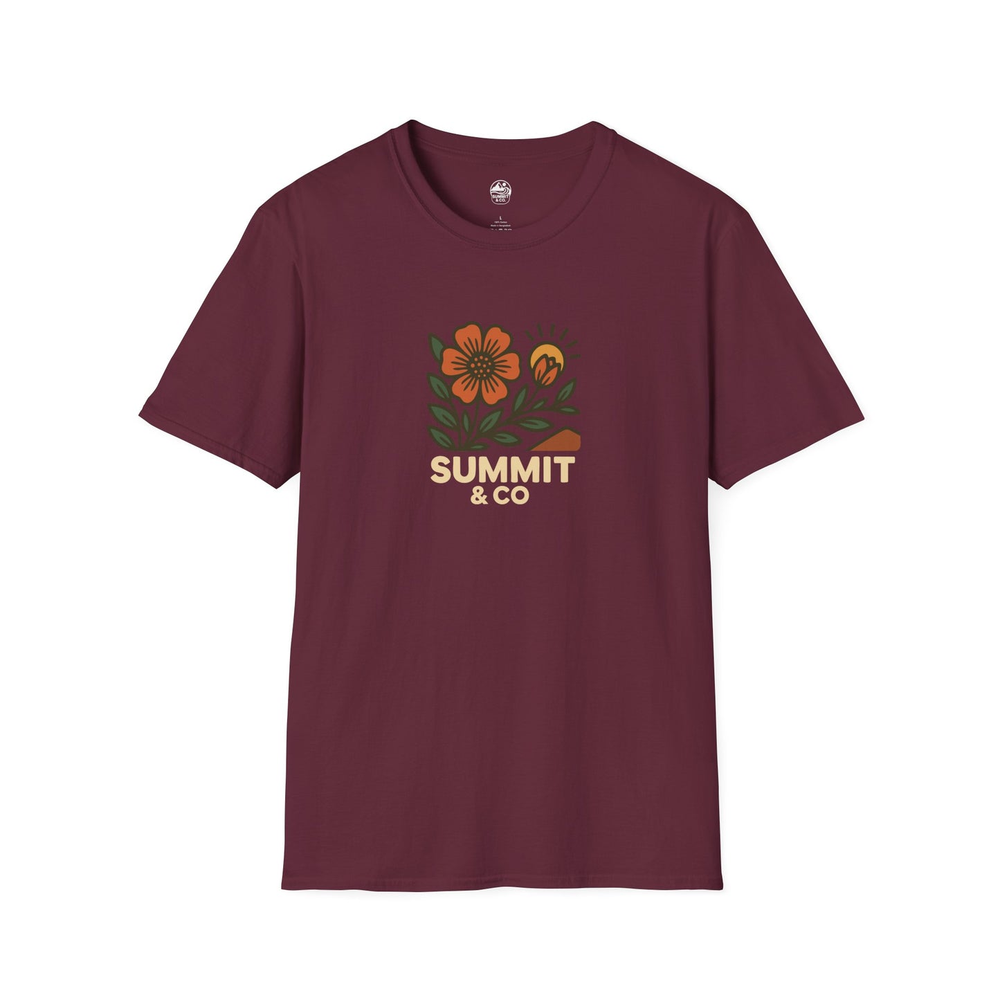 Summit&Co. Softsyle Tee-Flowers