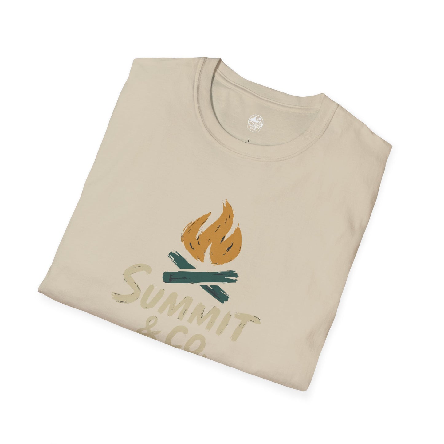 Summit&Co. Softstyle Tee- Brushed Fire