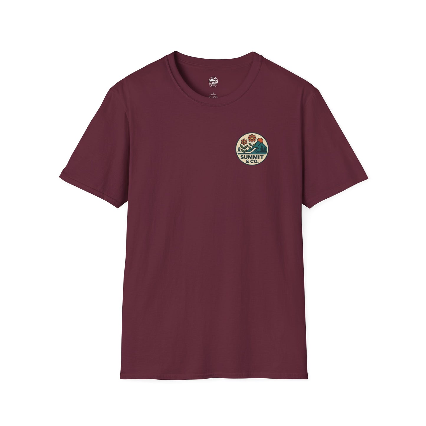 Summit&Co. Softstyle Tee-Circle Logo