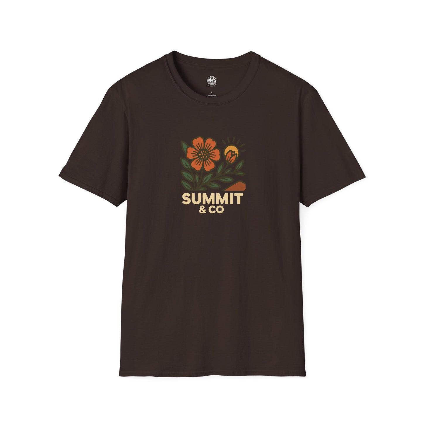 Summit&Co. Softsyle Tee-Flowers