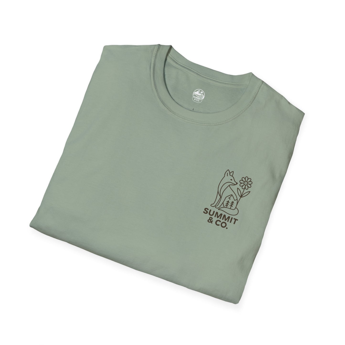 Summit&Co. Women's Softstyle Minimal Fox Tee