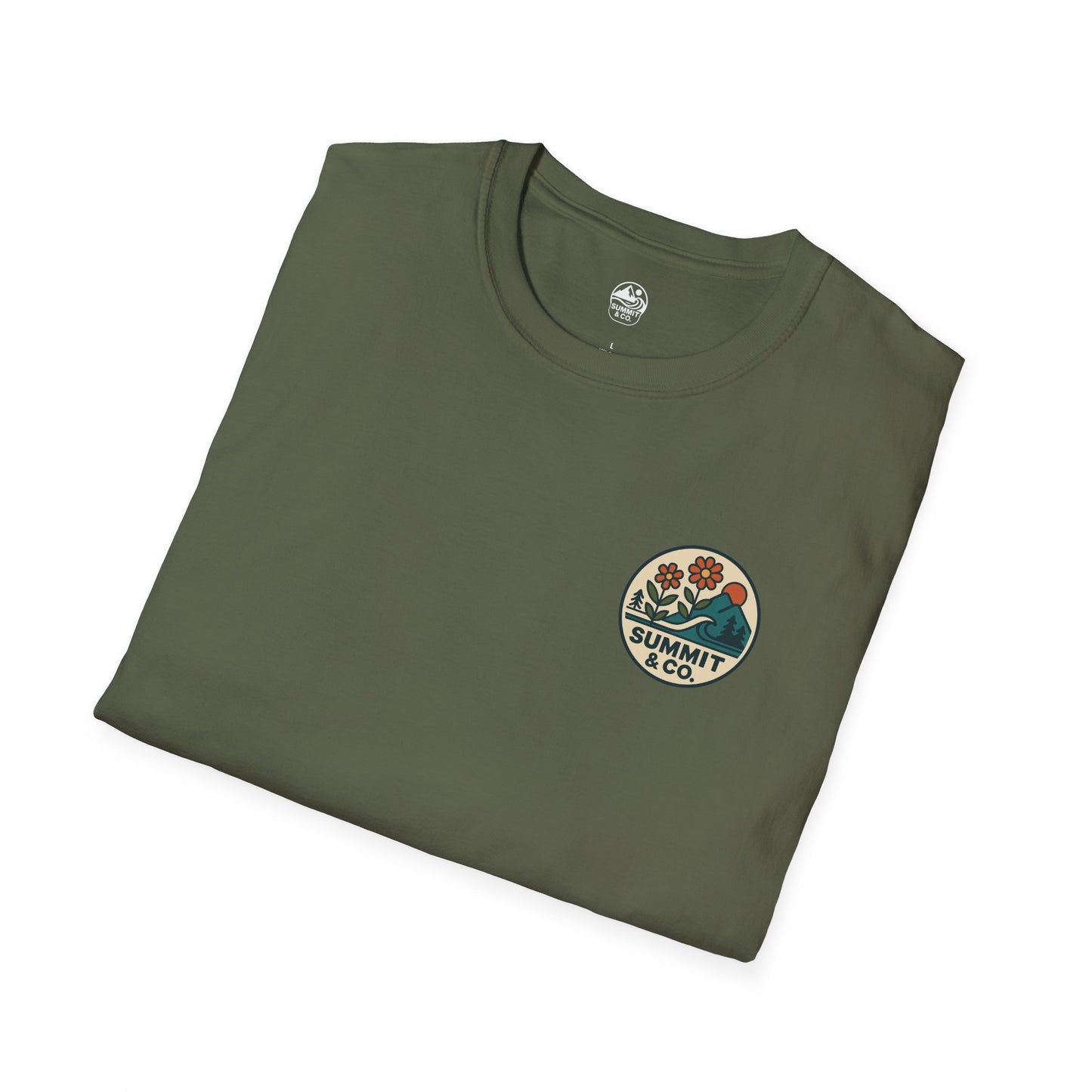 Summit&Co. Softstyle Tee-Circle Logo