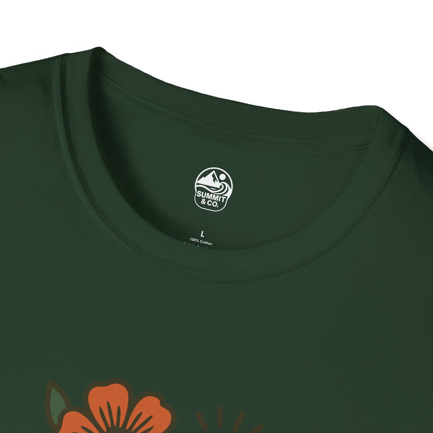 Summit&Co. Softsyle Tee-Flowers