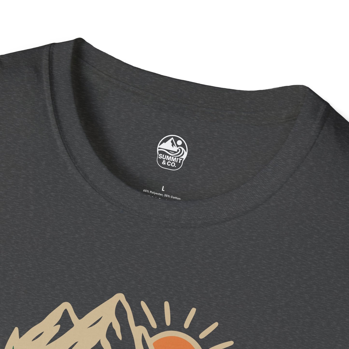 Summit&Co. Softstyle Tee-Brushed Mountains