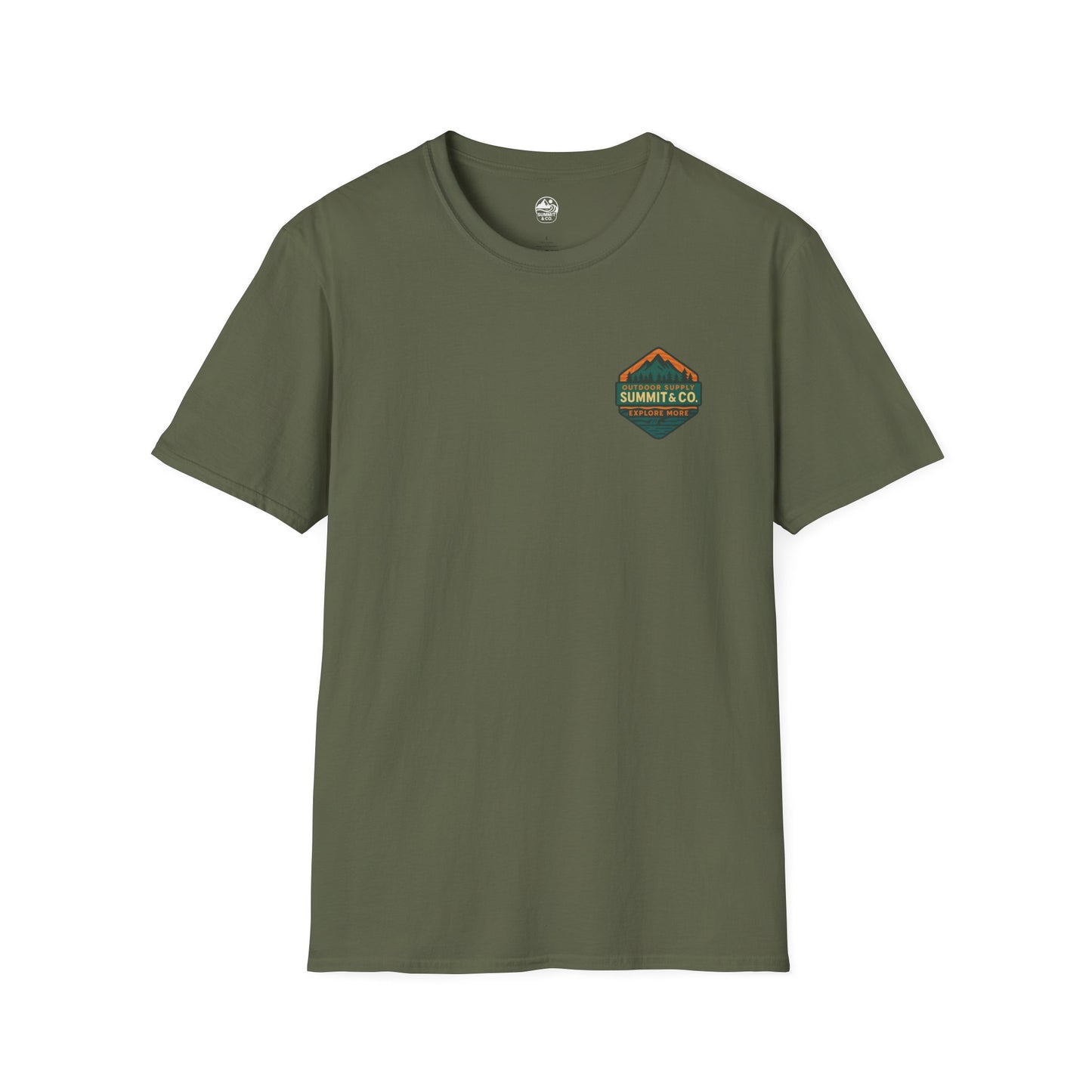 Summit&Co. Softstyle Tee- Hand-drawn Logo