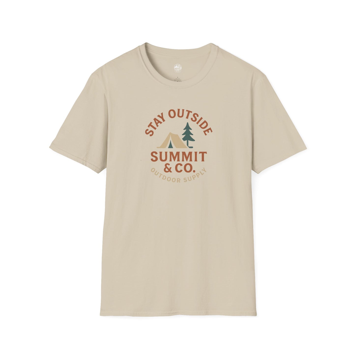 Summit&Co. Softstyle Tee-Stay Outside