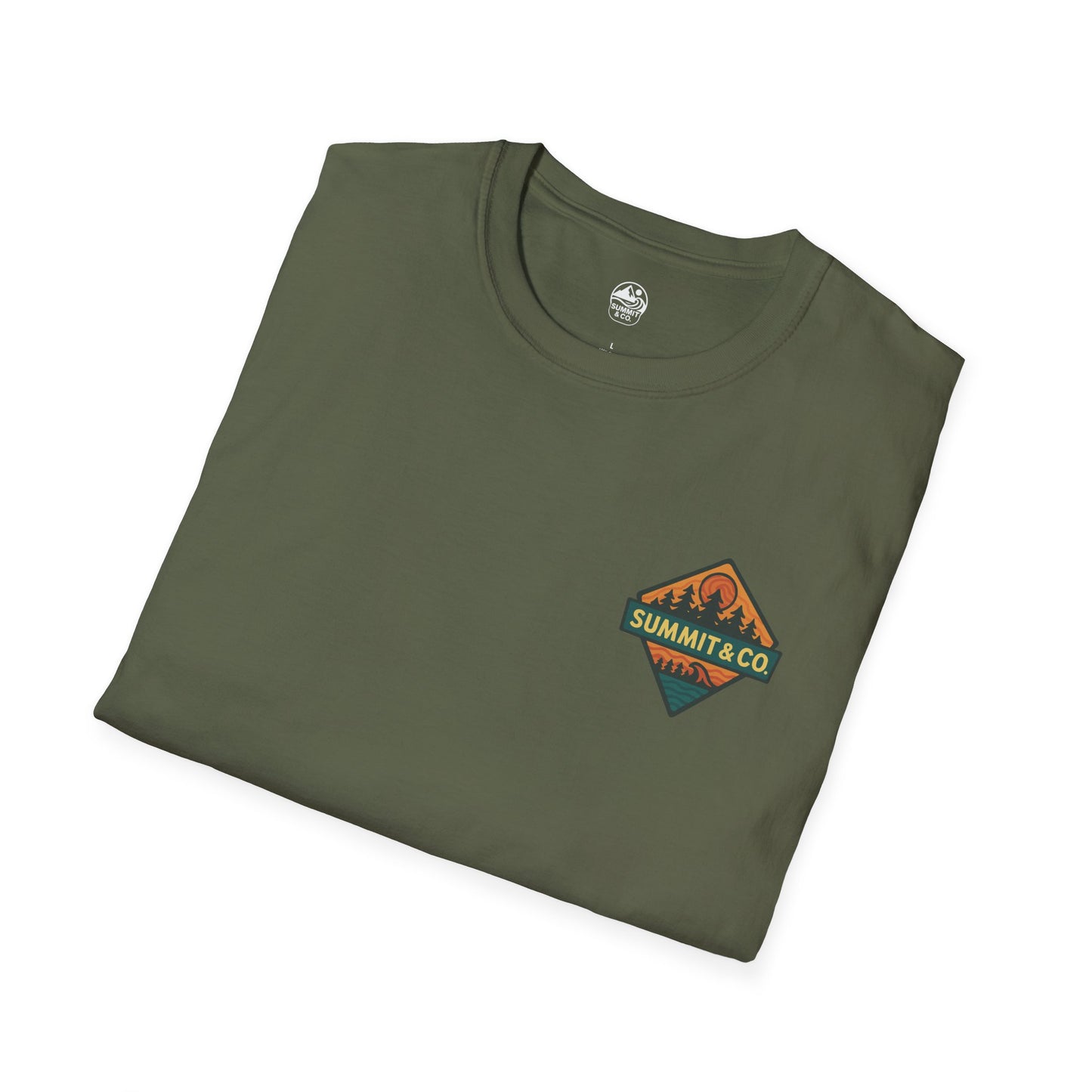 Summit&Co. Diamond Hand Drawn Logo Tee