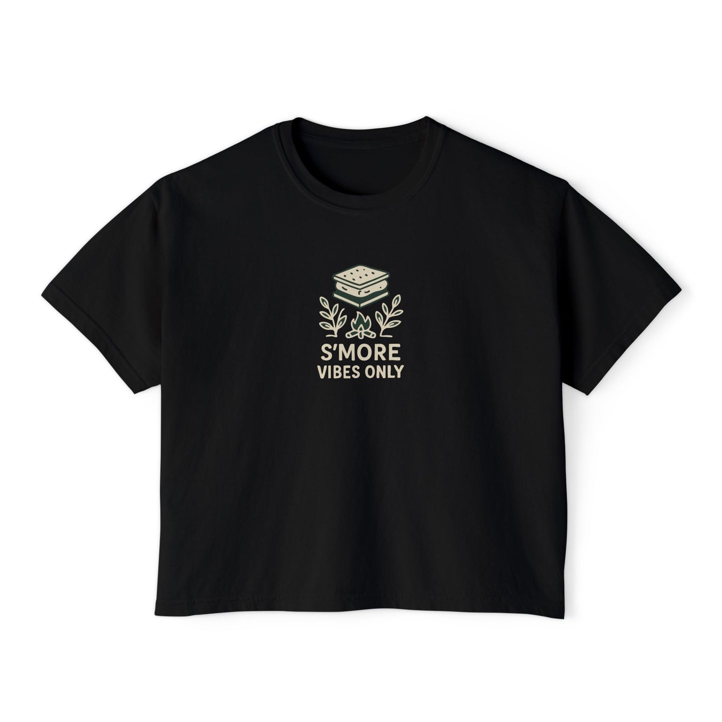 Summit&Co. Women Boxy Tee S'more Vibes