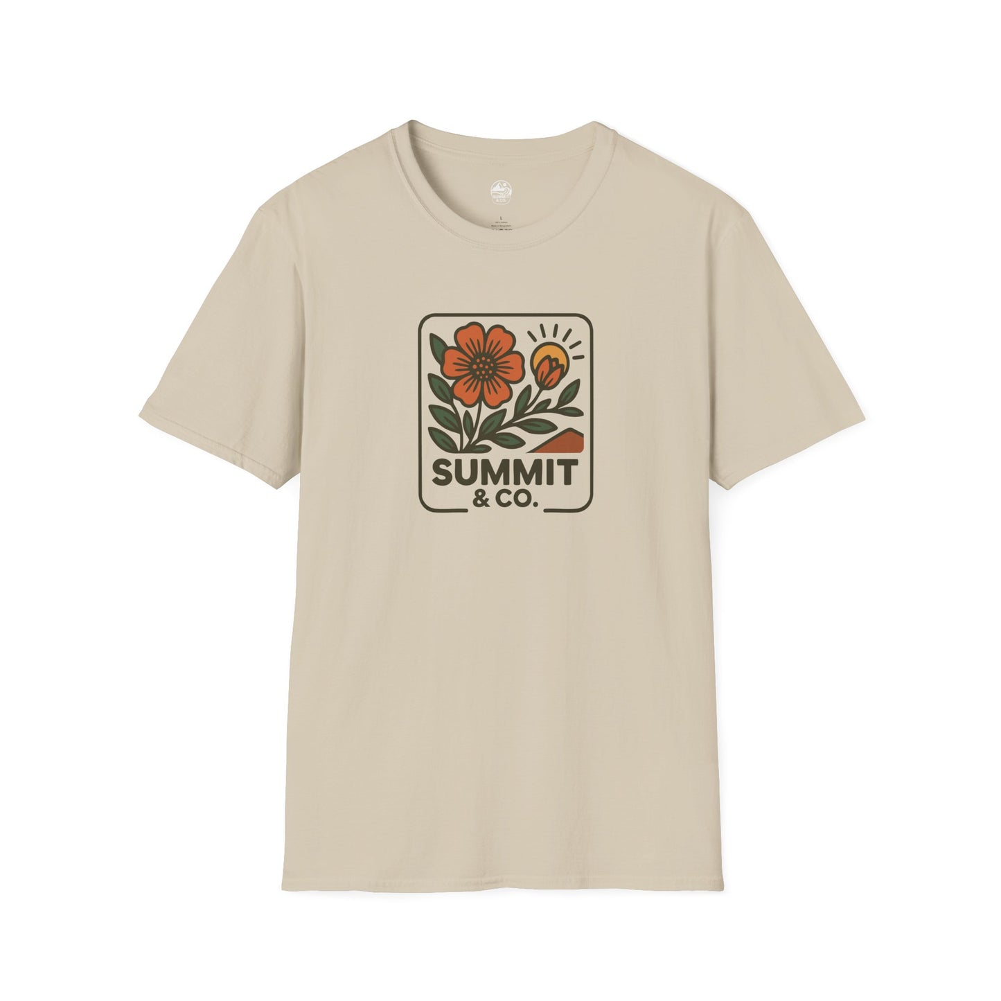 Summit&Co. Softsyle Tee-Flowers