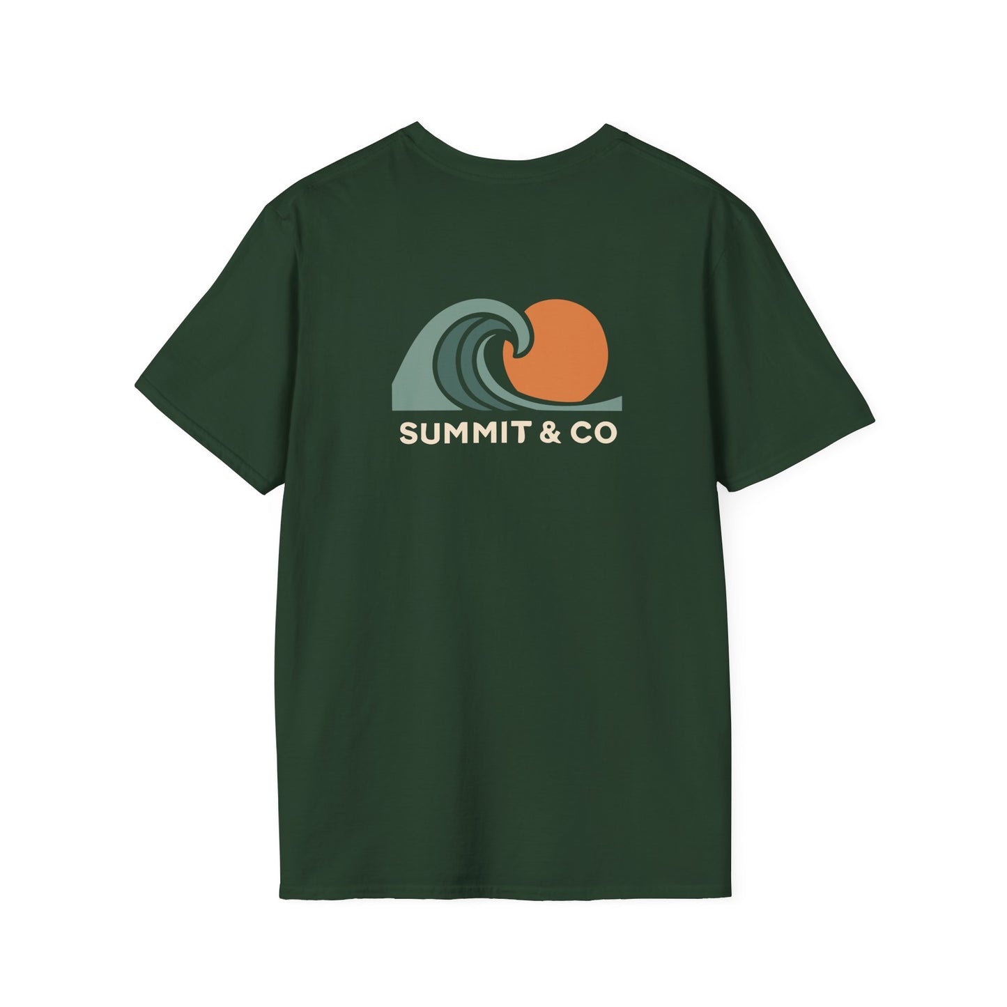 Summit&Co. Softstyle Tee-Fluid&Free (w/Back Design)