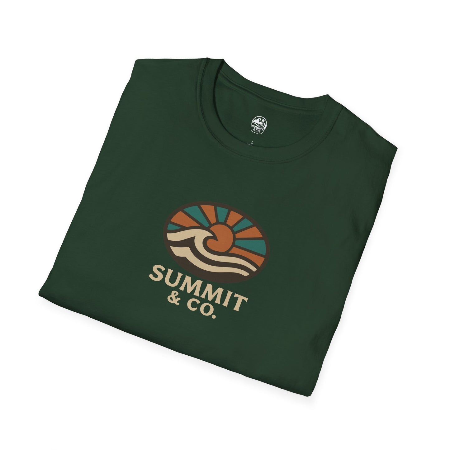 Summit&Co. Softstyle Tee-Logo Colored