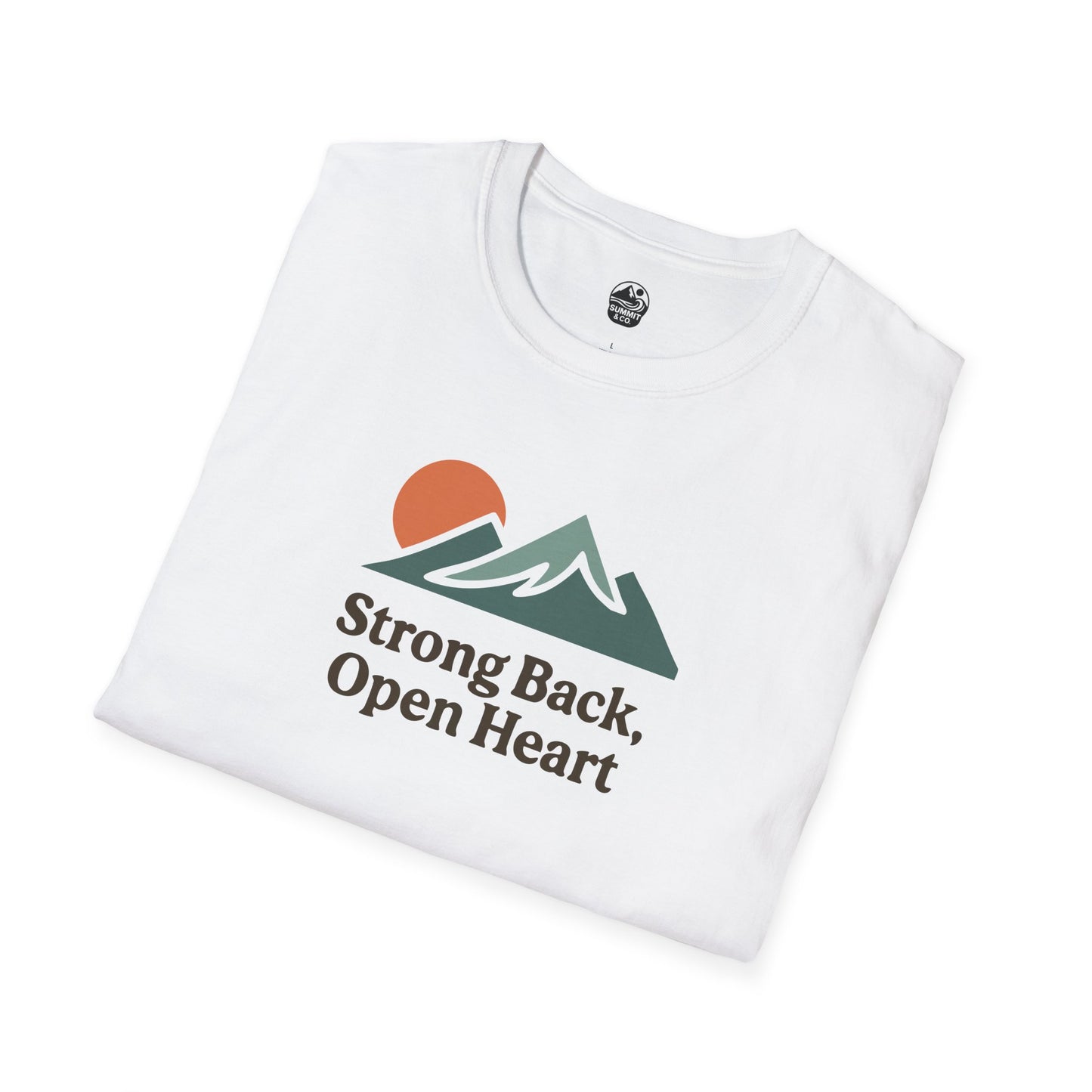 Summit&Co. Softsyle Tee-Strong Back Transparan