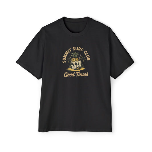 Men's Heavy Oversized Tee-Summit Surf Club