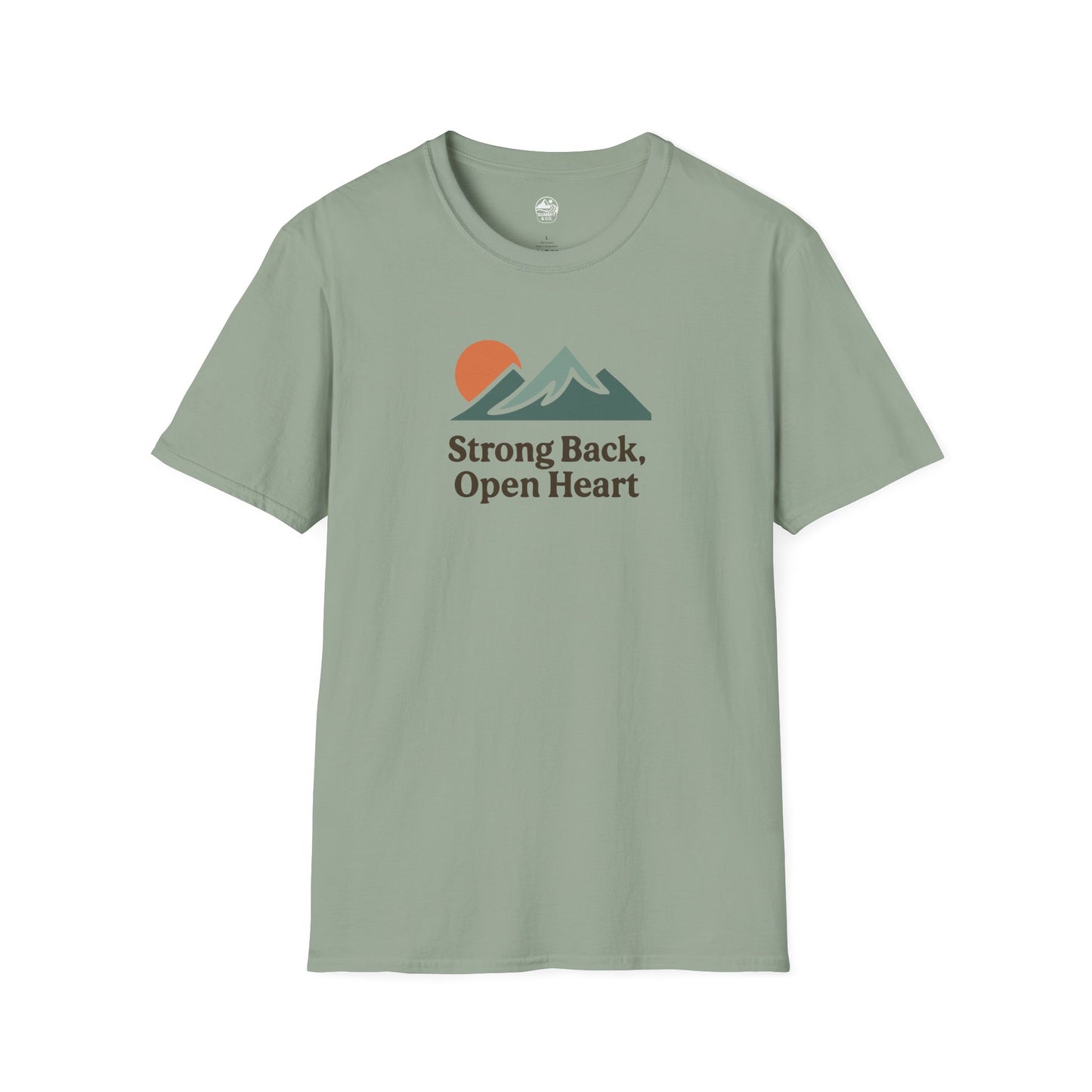 Summit&Co. Softsyle Tee-Strong Back Transparan