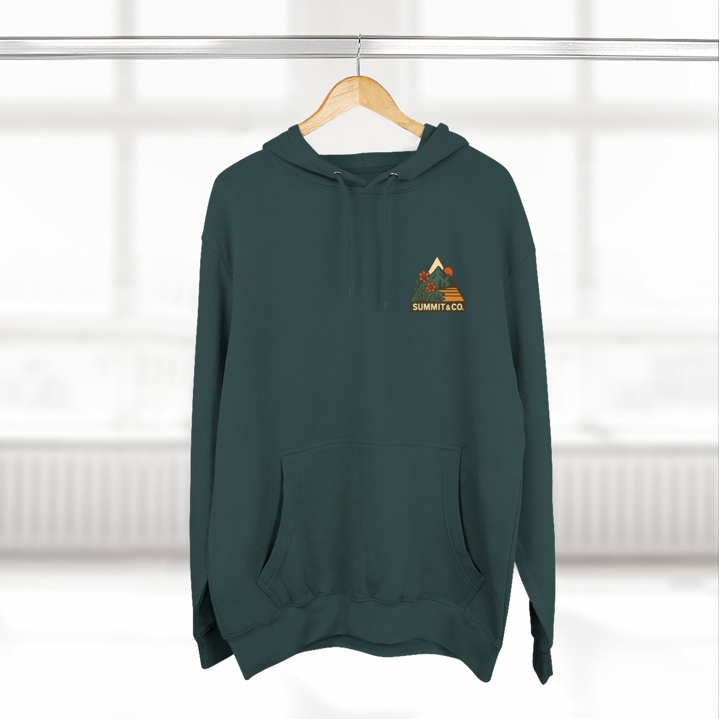 Summit&Co. Triangle Flower Hoodie
