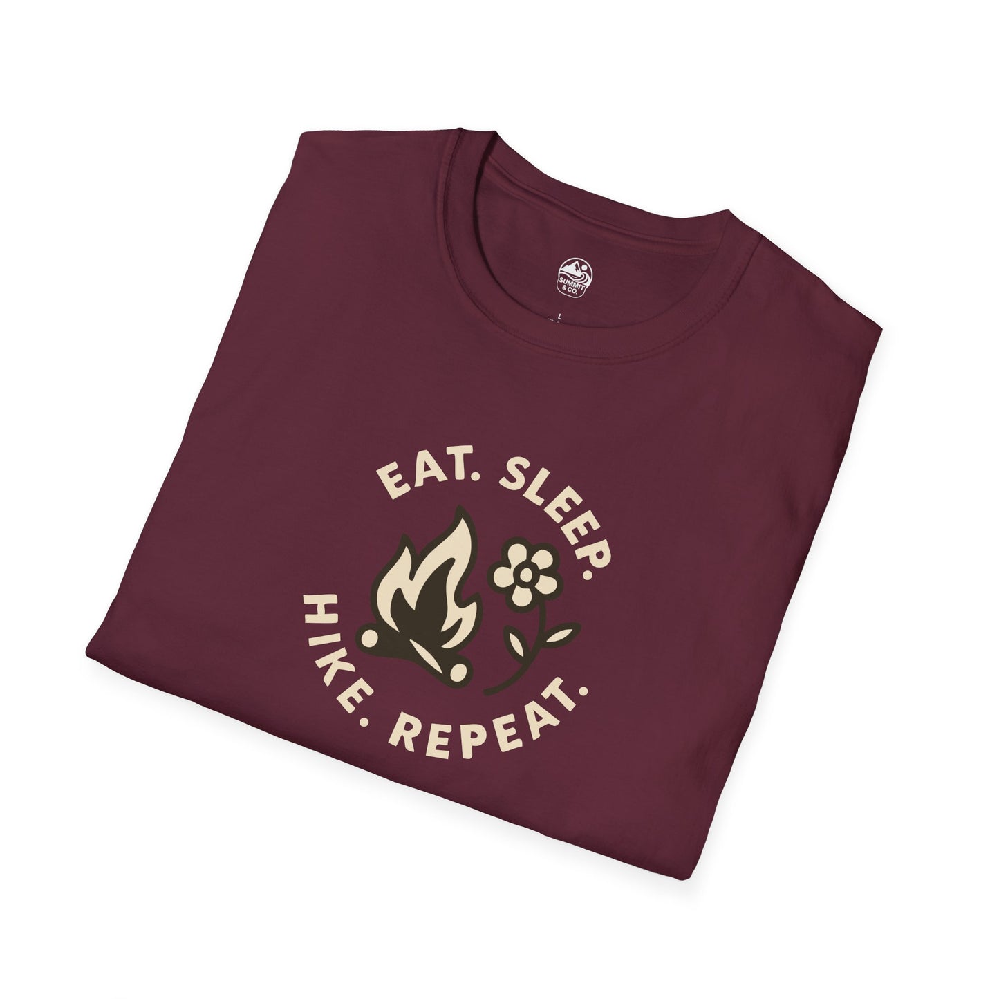 Summit&Co. Eat Sleep Hike Repeat Tee