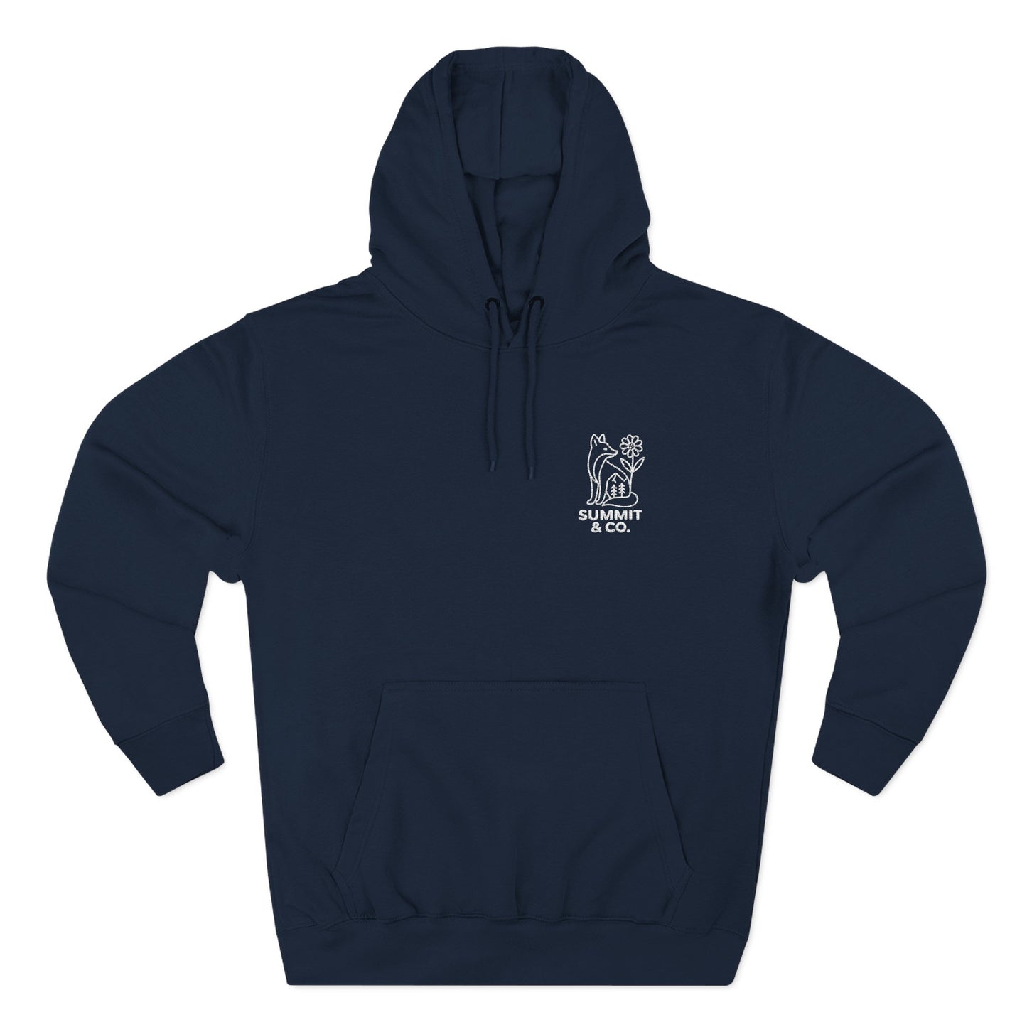 Summit&Co. Women's Embroidery Fox Hoodie