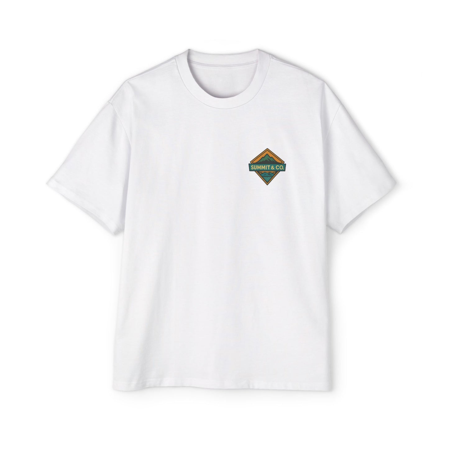 Men's Heavy Oversized Tee-Diamond Logo