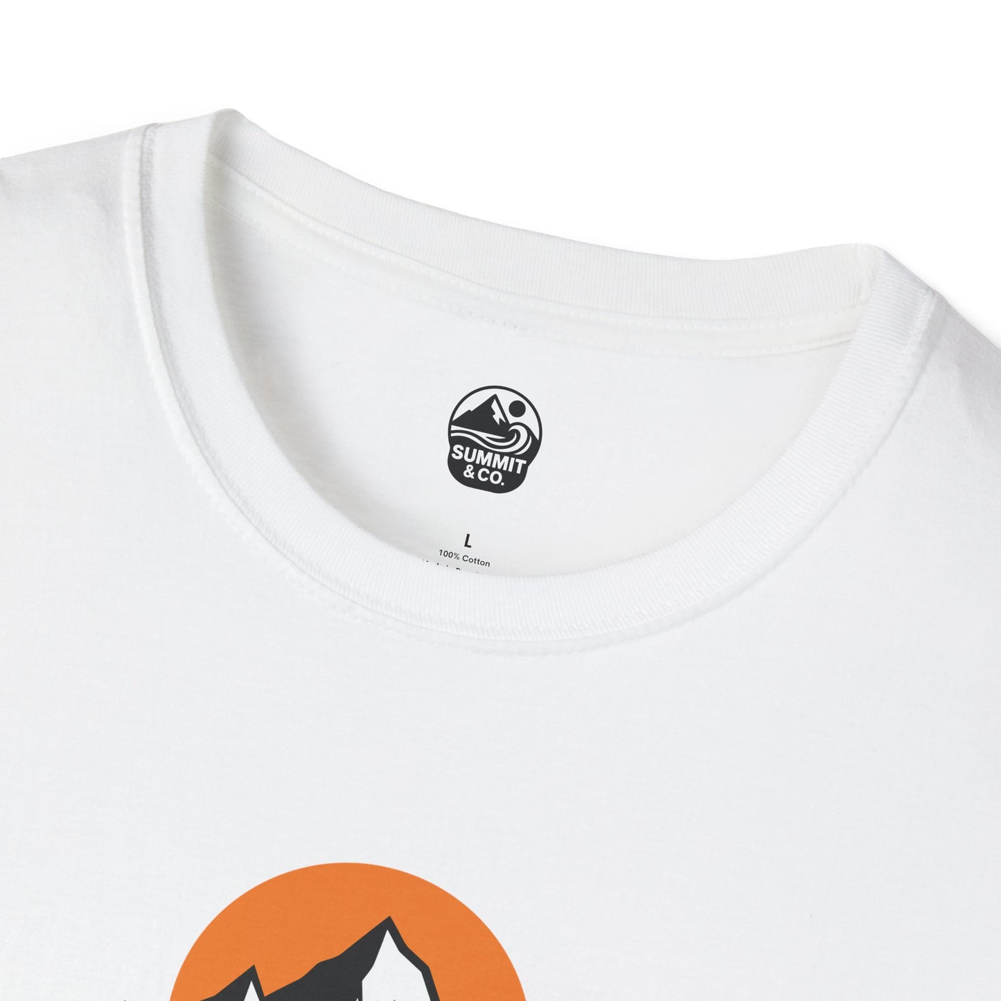 Summit&Co. Softstyle Tee-Mountain& Sun