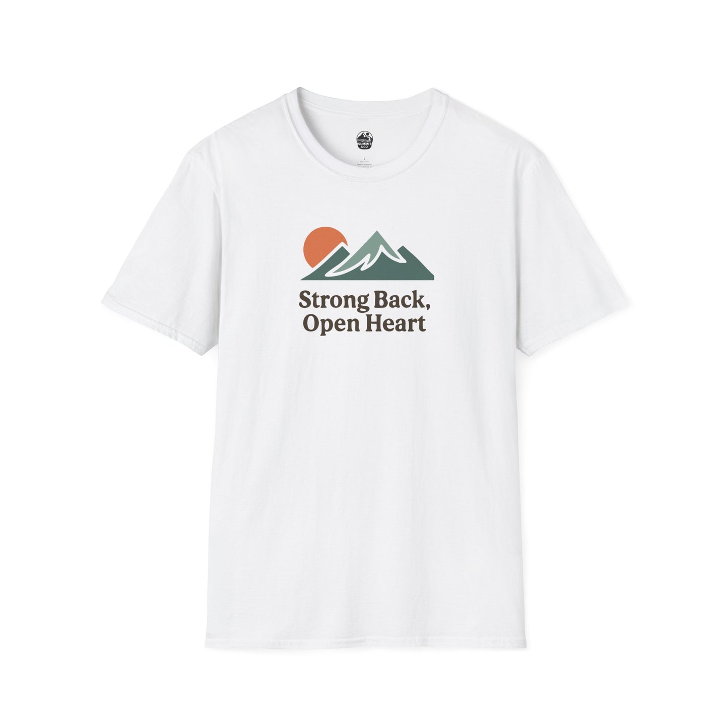 Summit&Co. Softsyle Tee-Strong Back Transparan