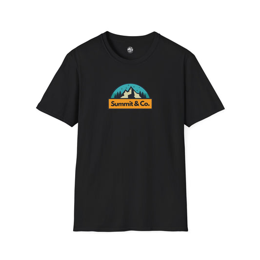 Summit & Co. Softstyle Tee-Vintage Logo