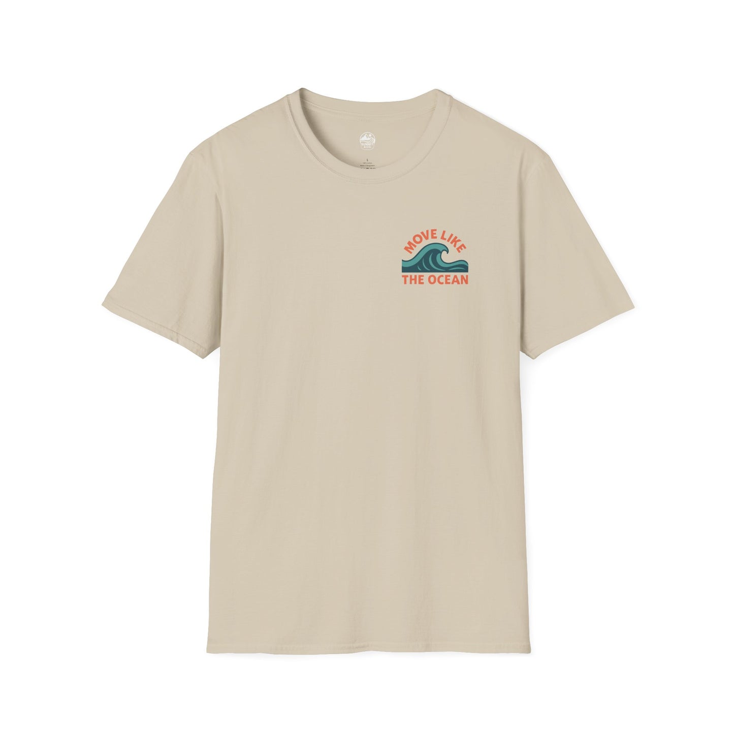 Summit&Co. Softstyle Tee-Surfer Woman (w/Back Design)