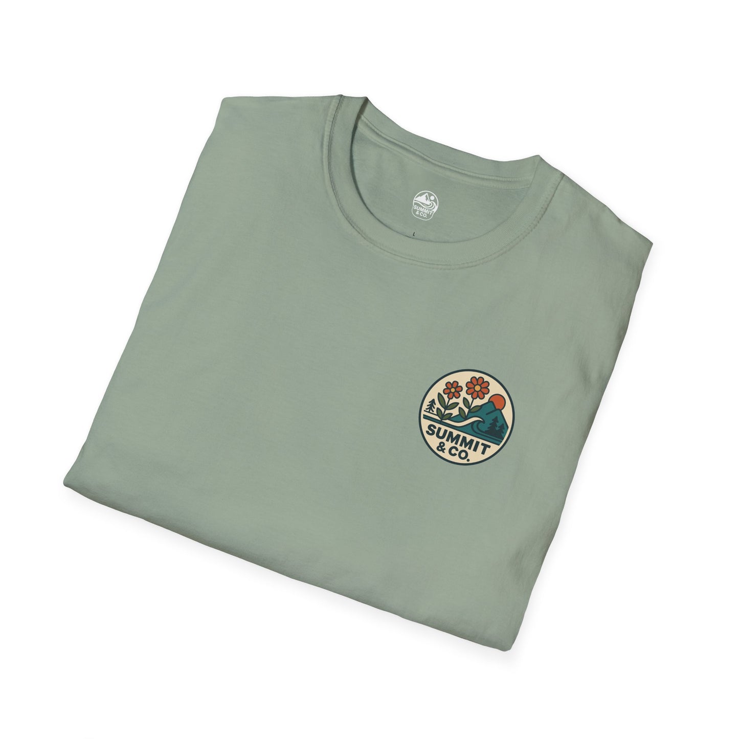 Summit&Co. Softstyle Tee-Circle Logo