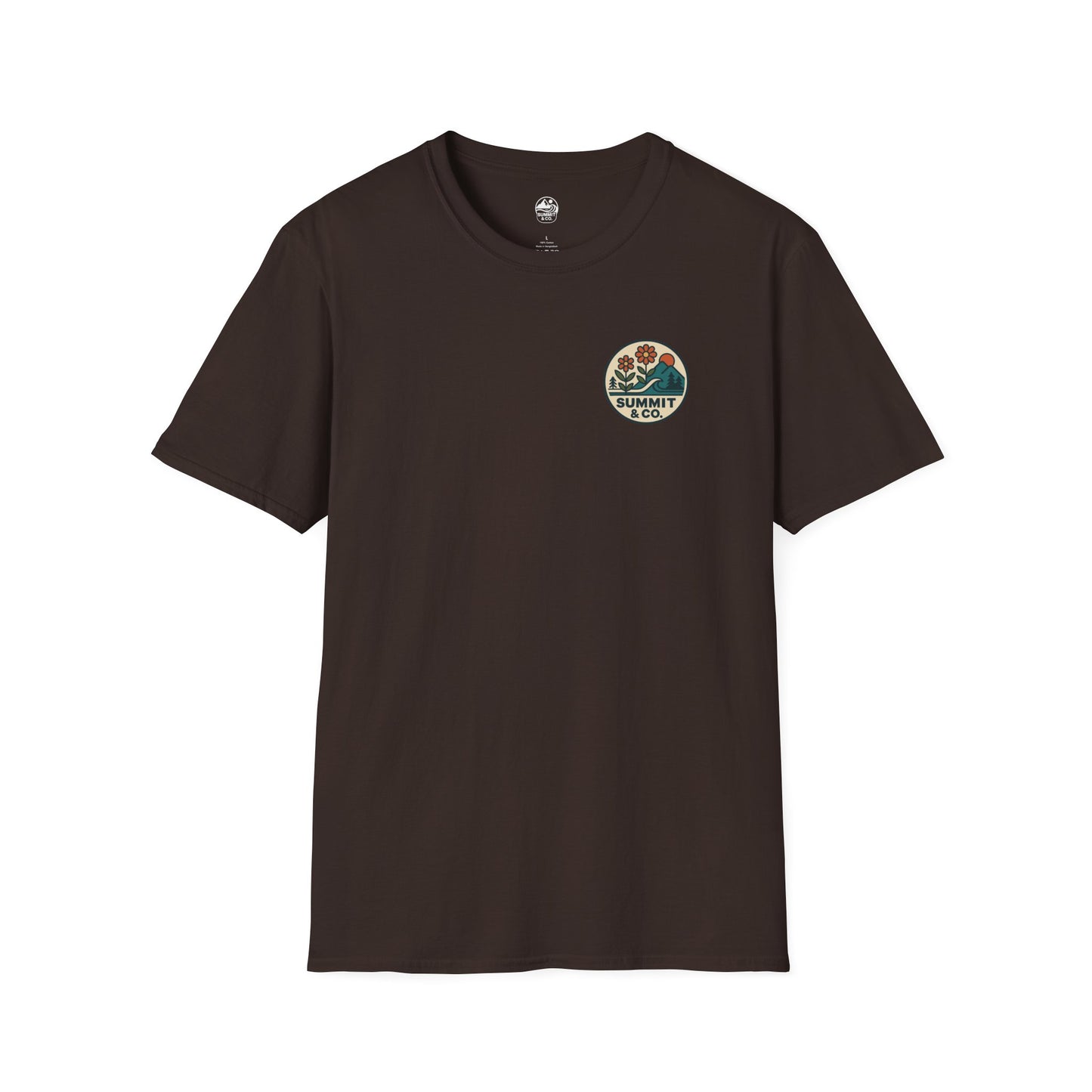 Summit&Co. Softstyle Tee-Circle Logo