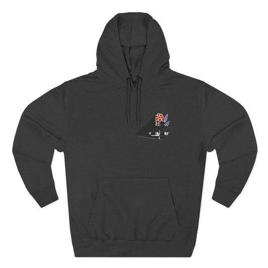 Summit&Co. Women's Embroidery Flower Hoodie
