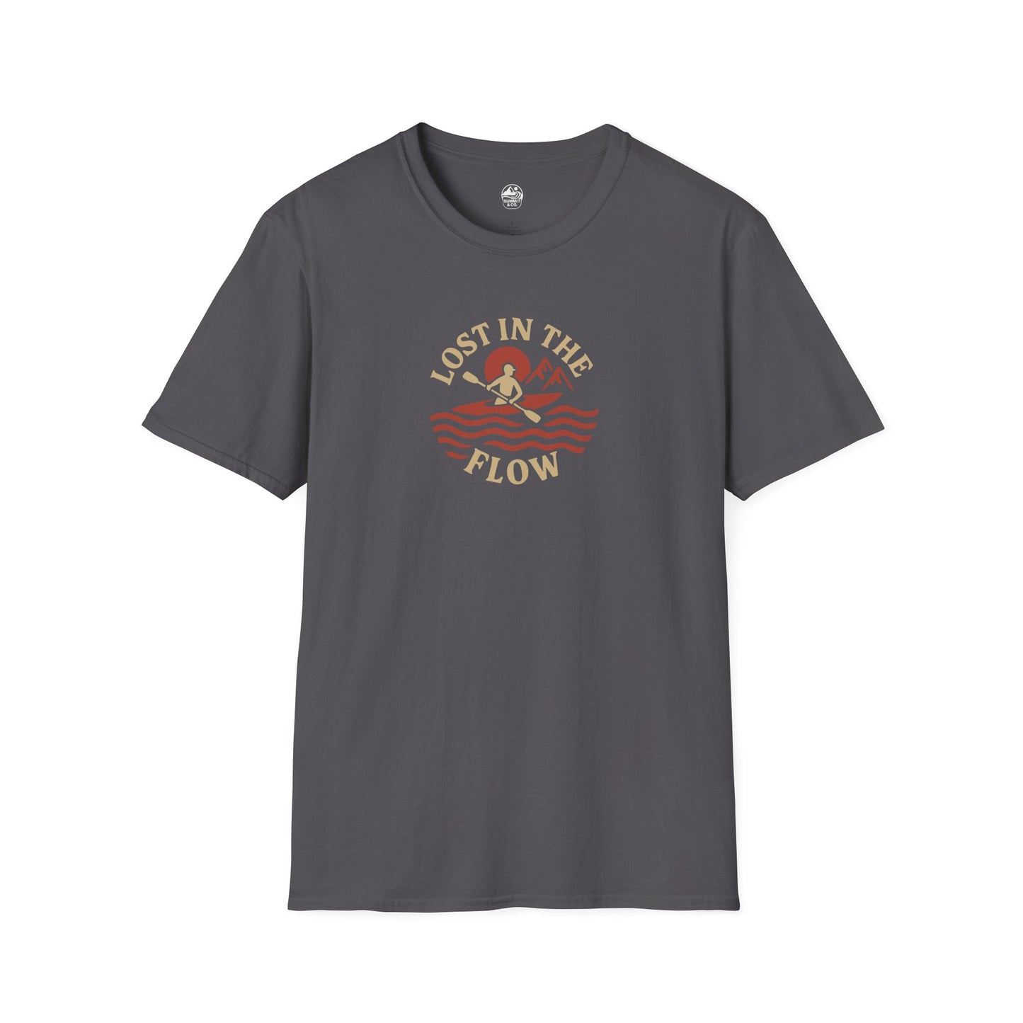Summit&Co. Softstyle Tee-Lost In The Flow (w/Back Design)