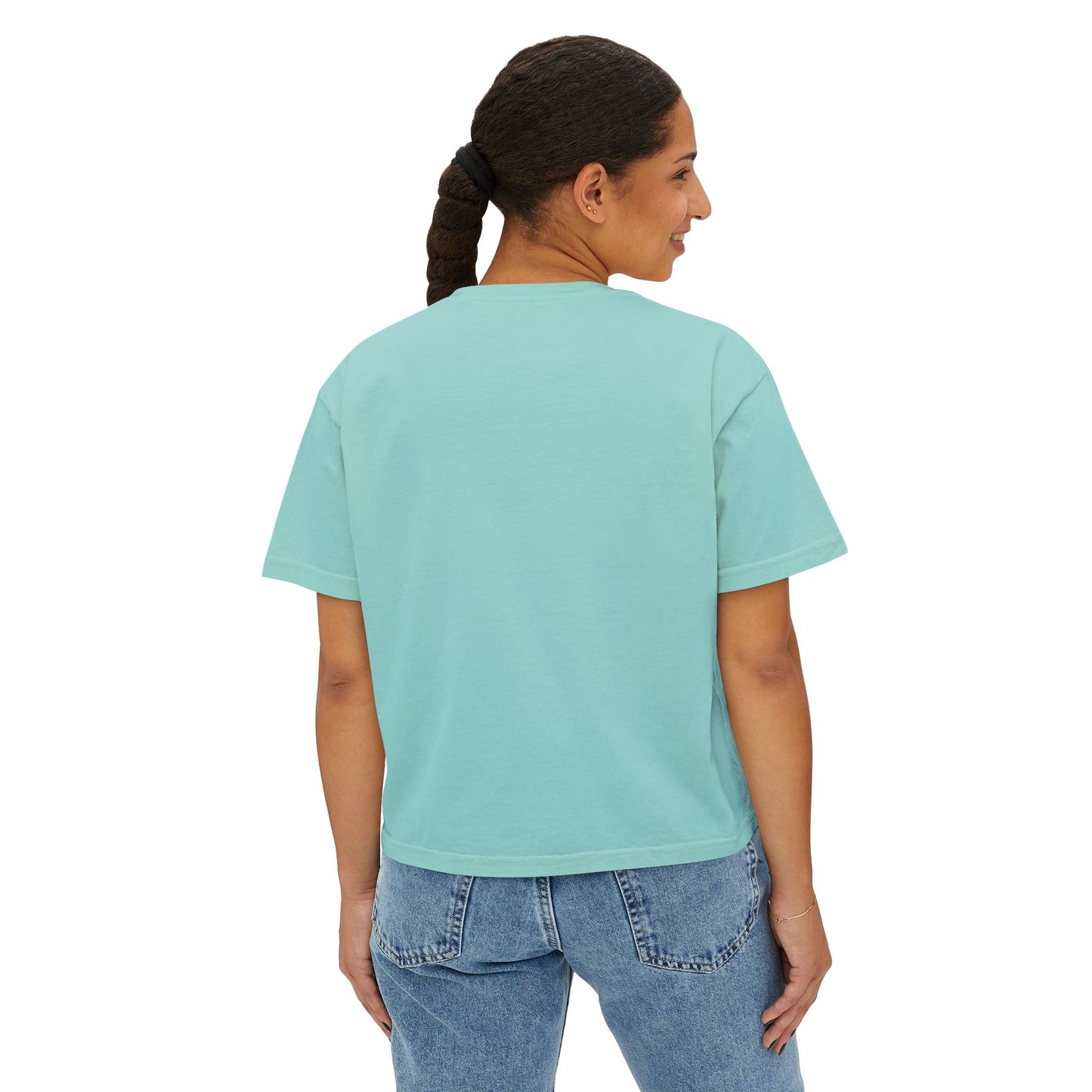 Summit&Co. Women Boxy Tee-Chase The Sun