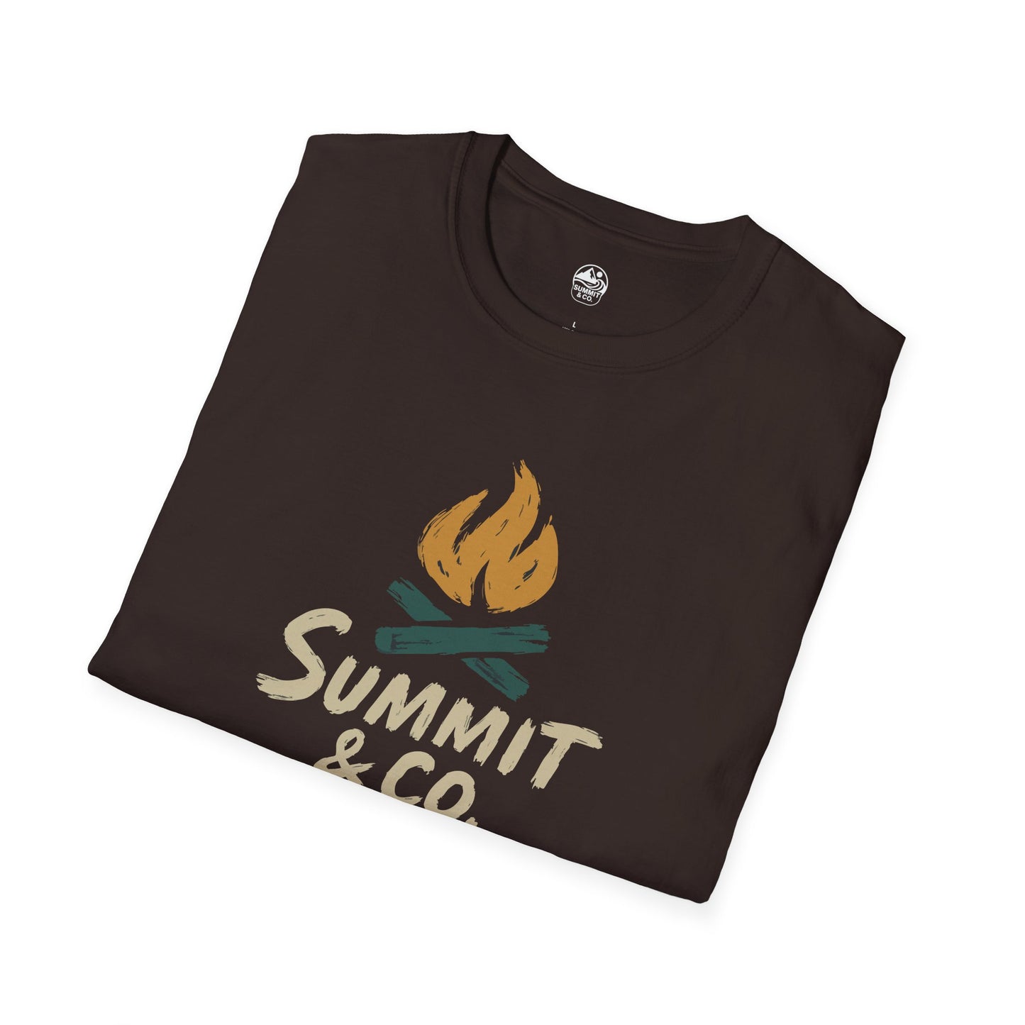 Summit&Co. Softstyle Tee- Brushed Fire