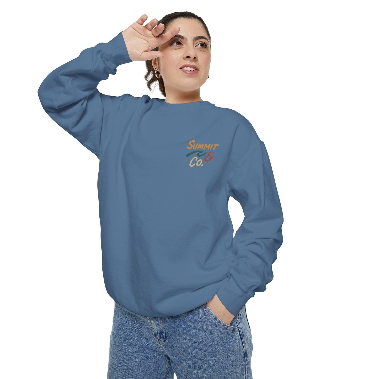 Women's Summit&Co. Garment-Dyed Sweatshirt