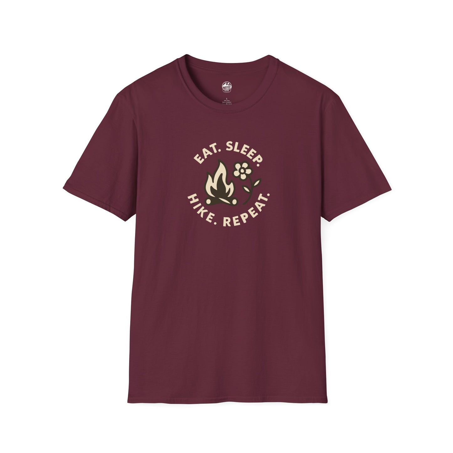 Summit&Co. Eat Sleep Hike Repeat Tee