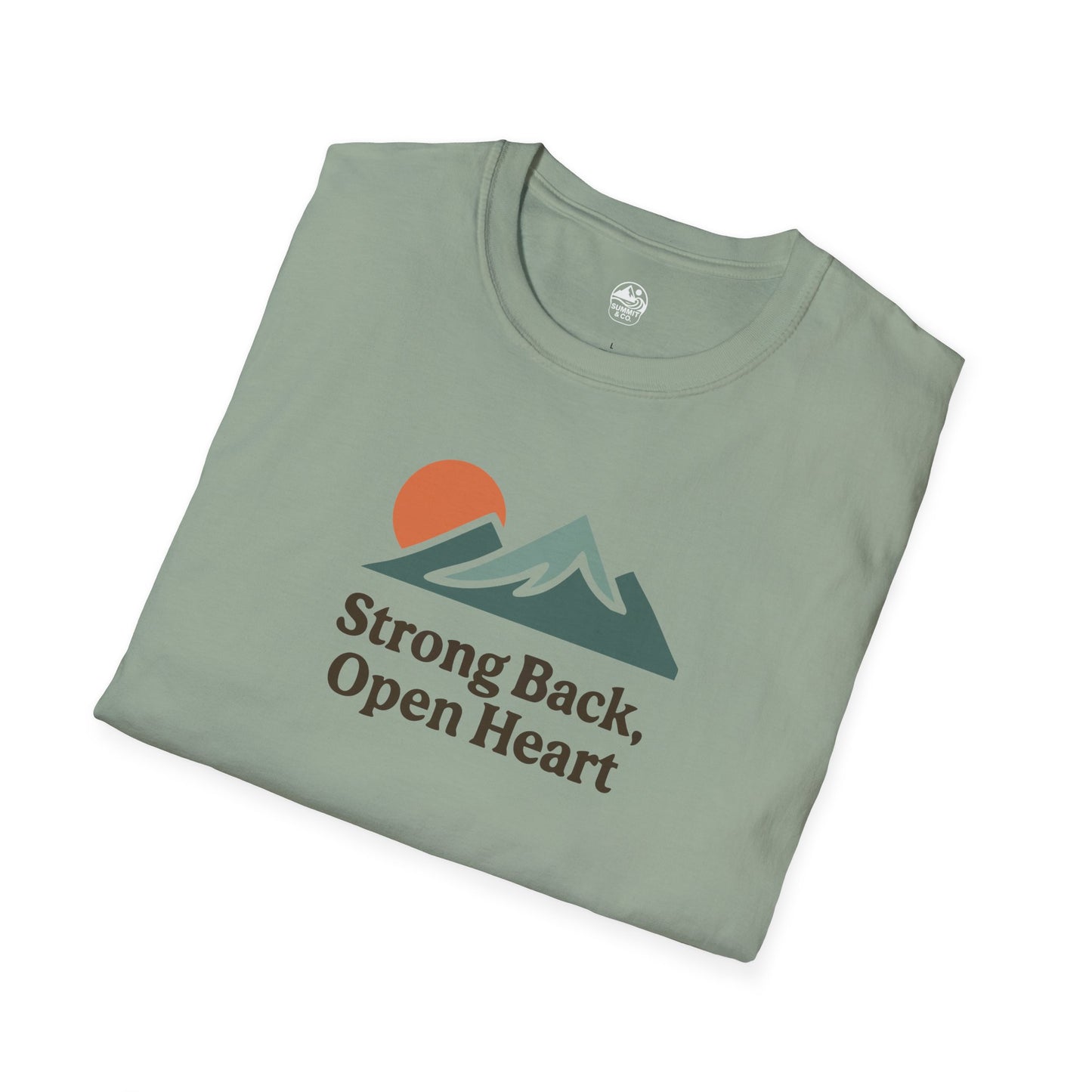 Summit&Co. Softsyle Tee-Strong Back Transparan