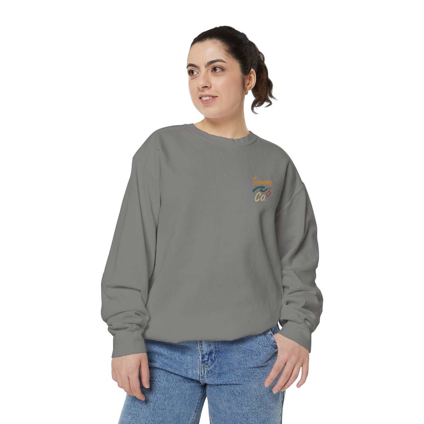 Women's Summit&Co. Garment-Dyed Sweatshirt