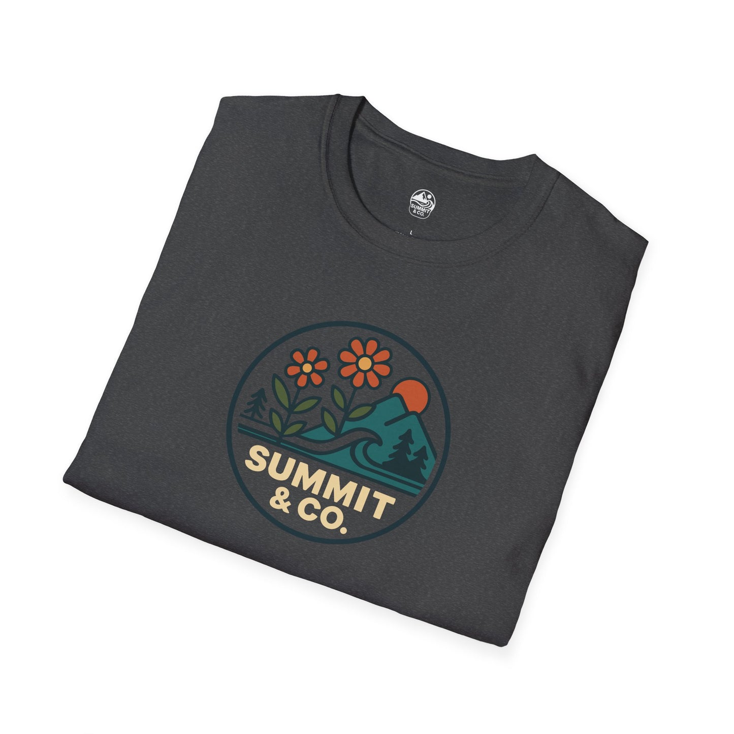 Summit&Co. Softstyle Tee-Floral