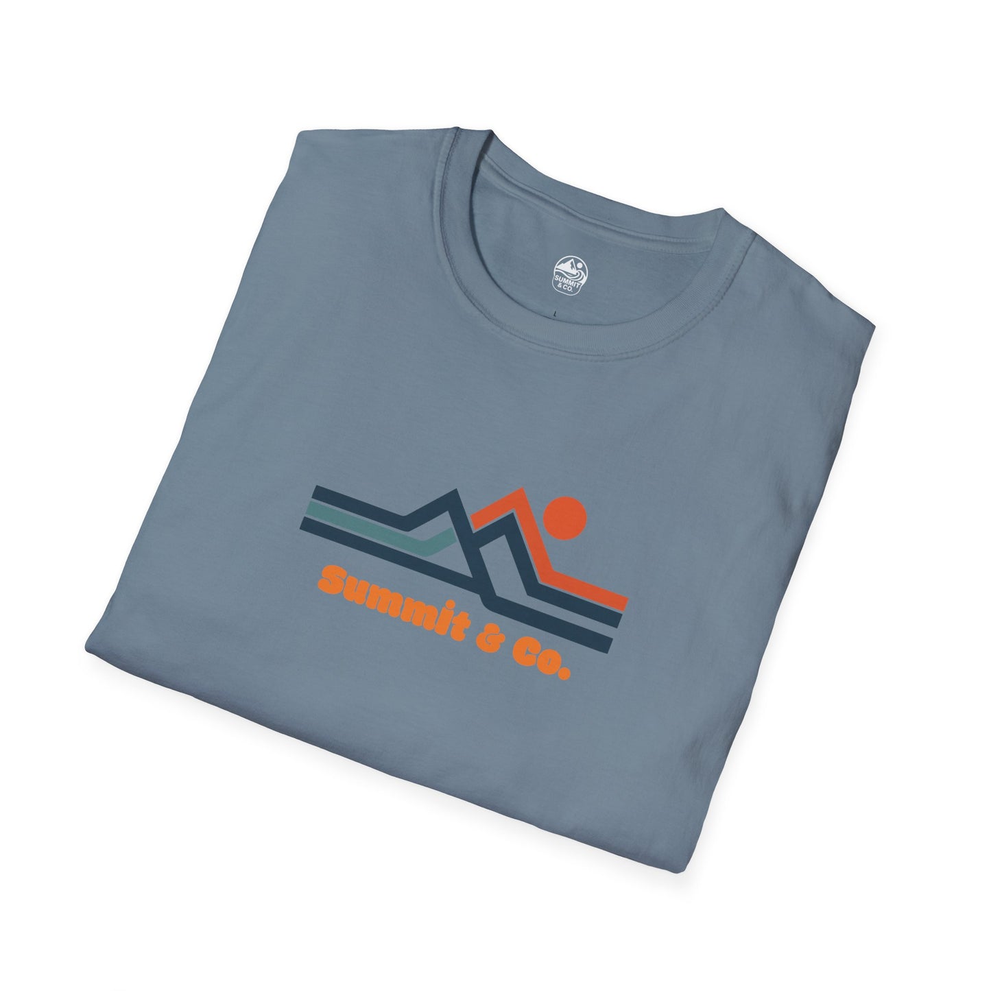Summit&Co. Softsyle Tee-Abstract Lines