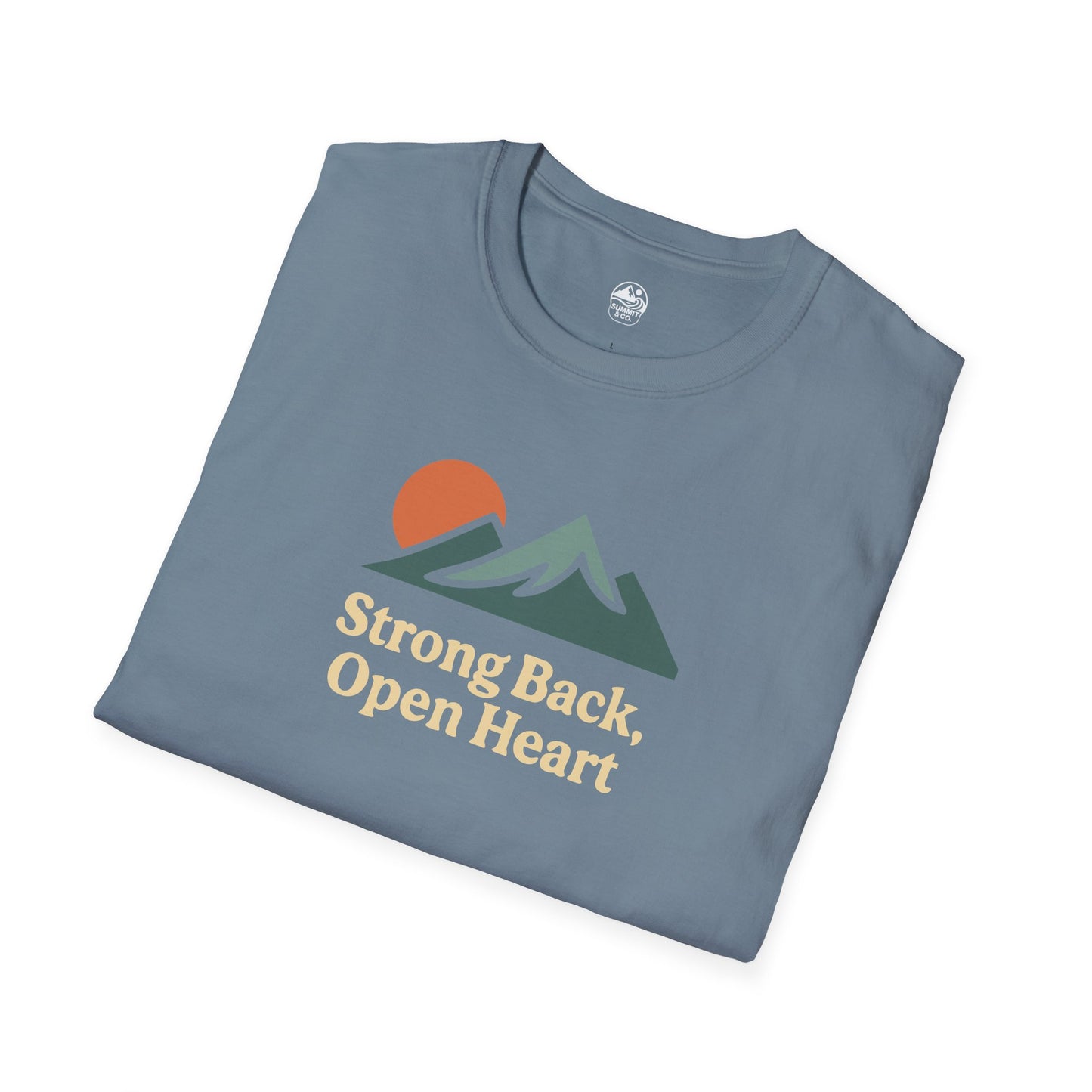 Summit&Co. Softsyle Tee-Strong Back Transparan