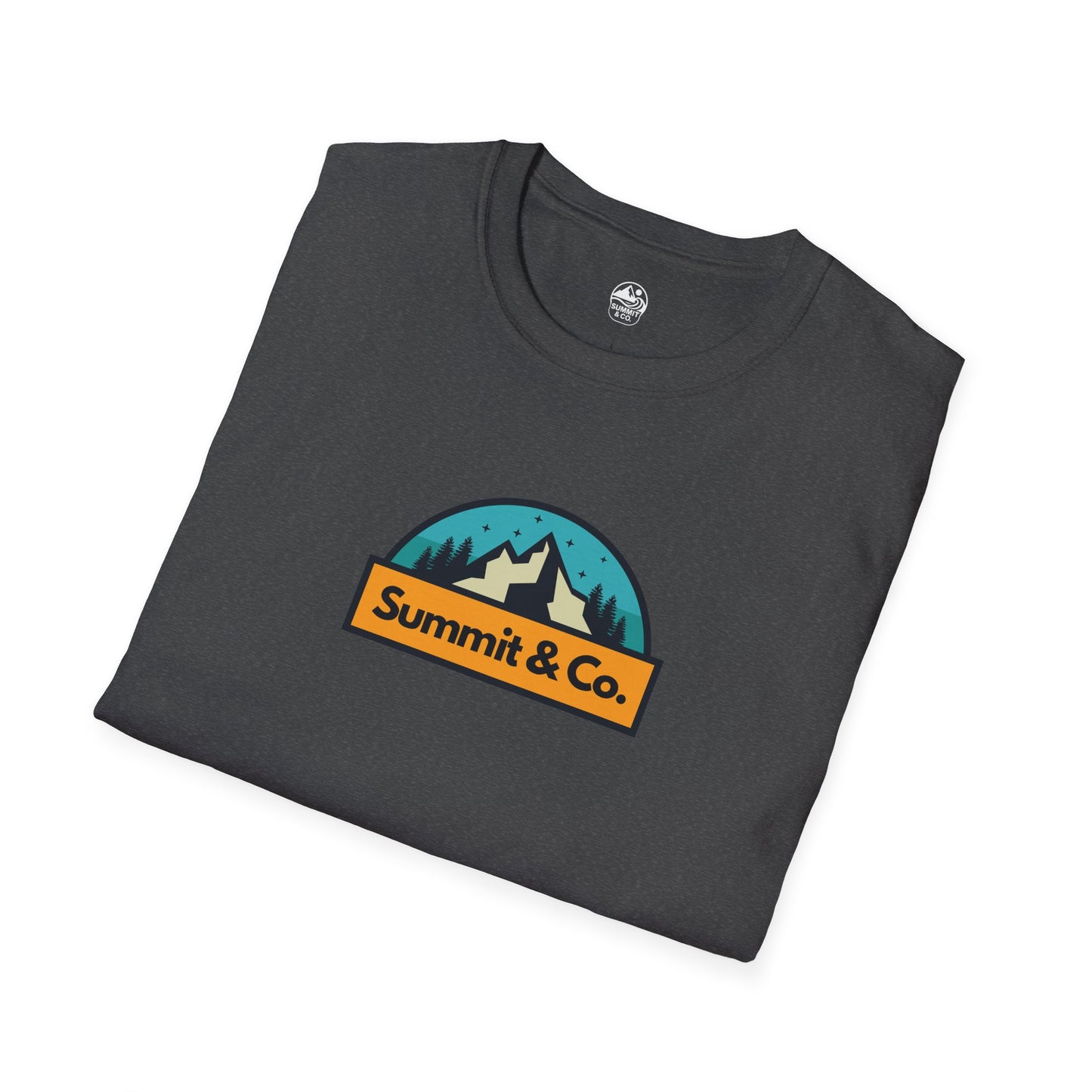 Summit & Co. Softstyle Tee-Vintage Logo